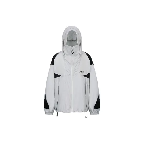 GRKC Jackets Unisex Black/White Seamless