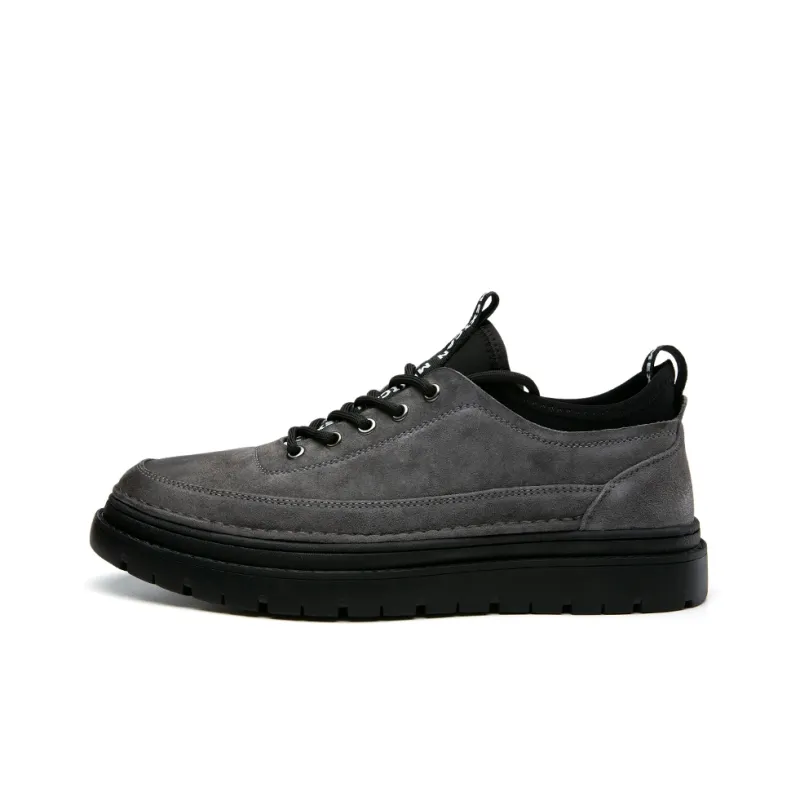 MEXICAN Anti Slip Wear Resistant Low Top Skateboard Shoes Men's-0