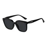 Bright Black with Gray Lens