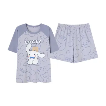 The Story Of The Flower Season Pajama Set Women's Light Lavender
