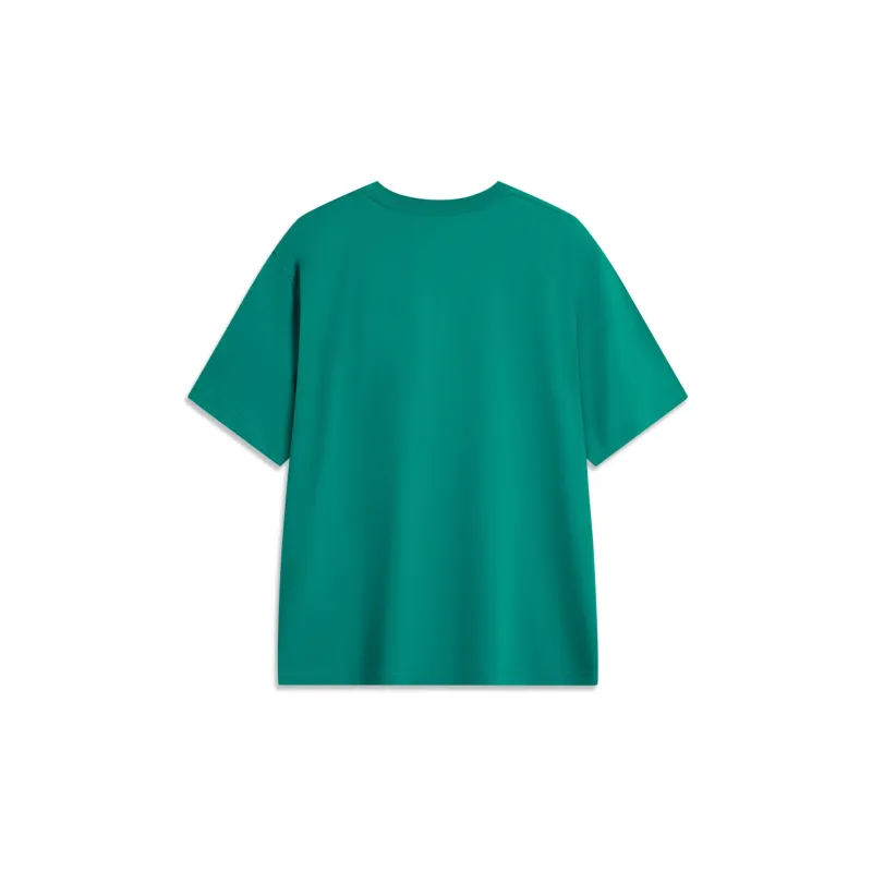 LiNing T-Shirt Men's Dark Peacock Green-1