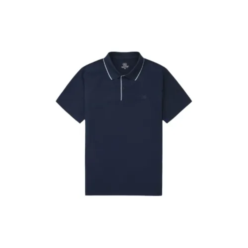 KOLON SPORT Polo Shirts Men Marine Blue