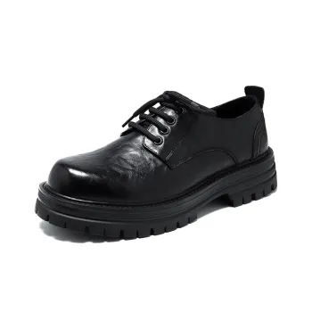 Romon Men's Casual Shoes Men Low Top Black