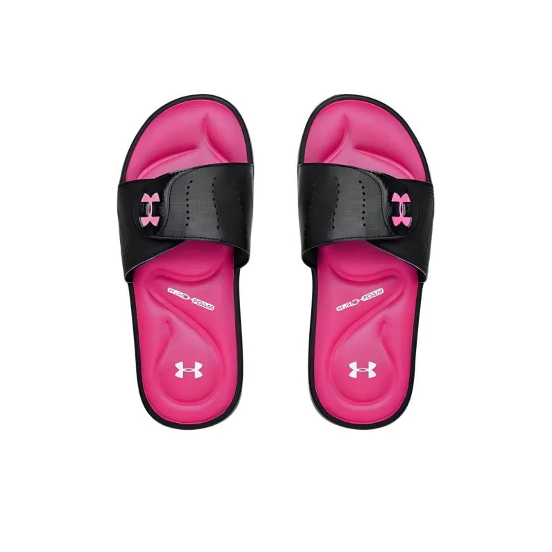 Under Armour Ignite 9 Slide 'Black Pink Surge' Women's-3