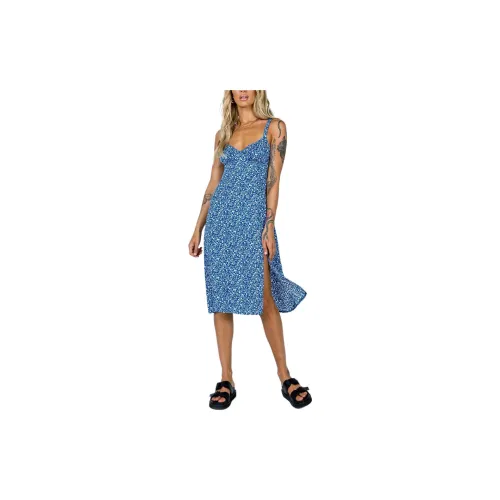 PRINCESS POLLY Slip Dresses Women's Navy/Marine Blue