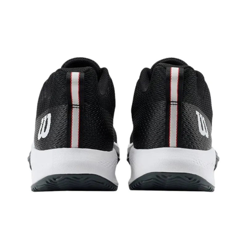 Wilson Rush Pro Low Top Tennis Shoes Men's Black-3