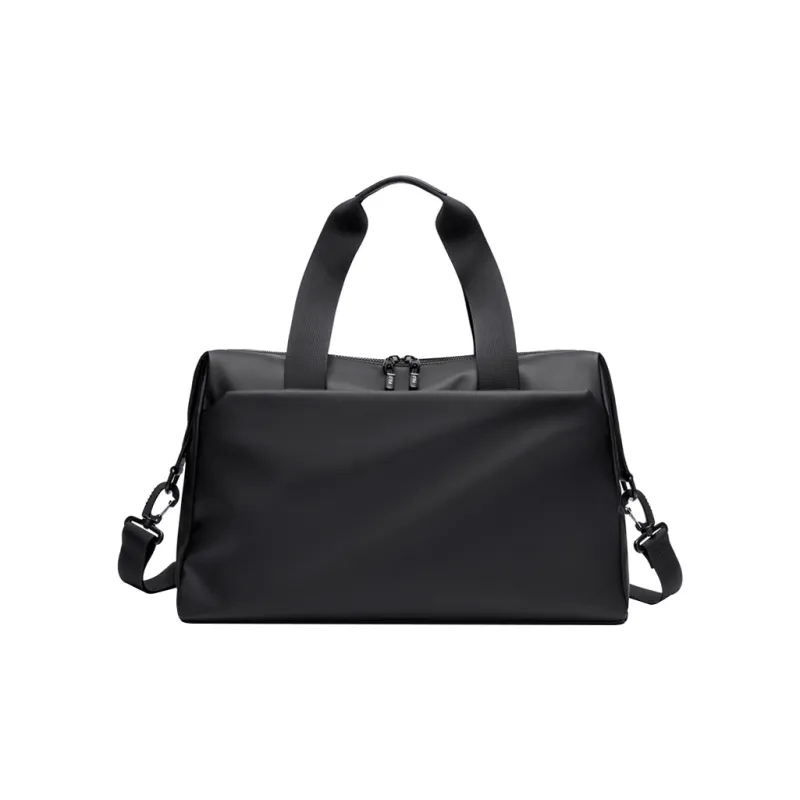 POLO Fabric One Shoulder Crossbody Travel Bag Luggage Bag Men's Travel Bag 14.99L Men's Black/Gray-2