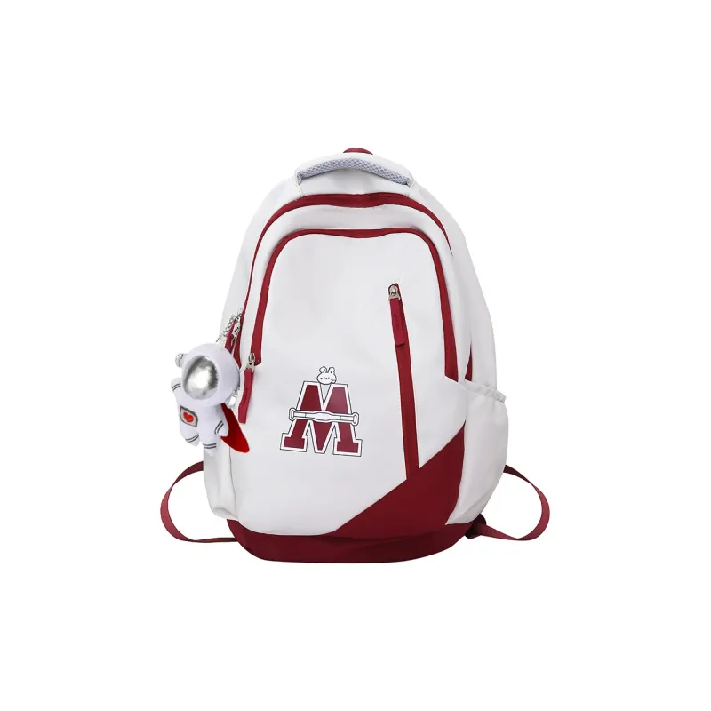 LOUIS ROYALN Nylon Laptop Backpack Unisex Red/Blue/Khaki/Black/Red & Blue-0