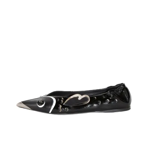 Pucci Me Leather Ballerina Shoes