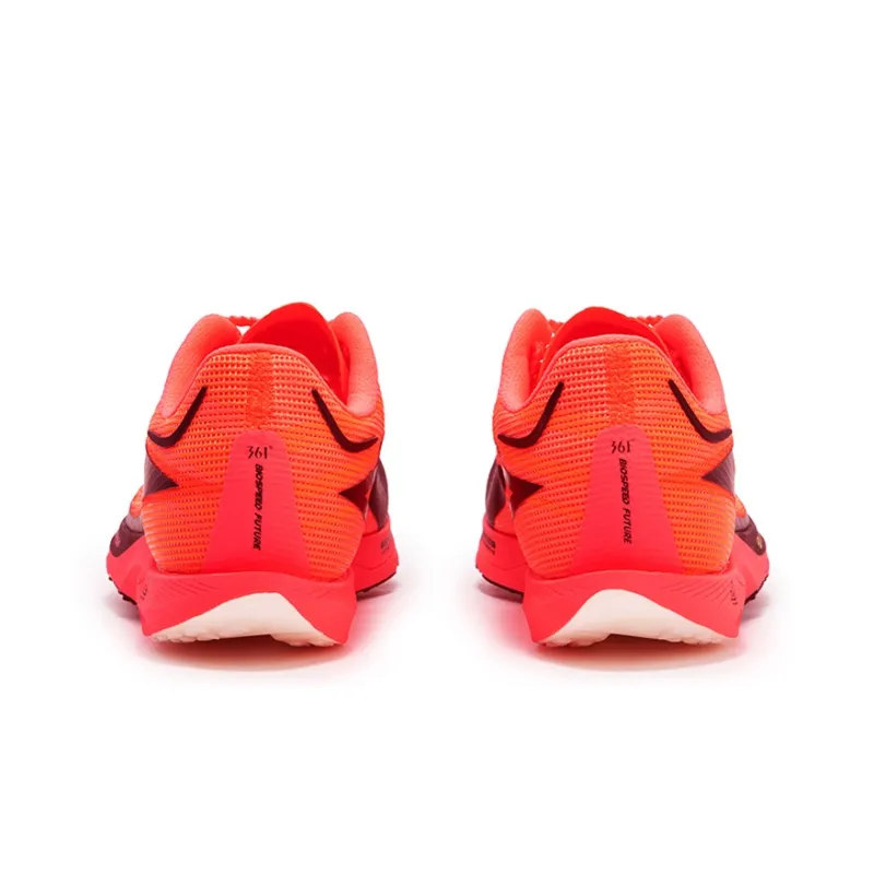 361° Speed Future Running Shoes Unisex Low Top Fluorescent Begonia Pink/Obsidian Black-3