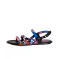 Black, Bright Pink, Blue
