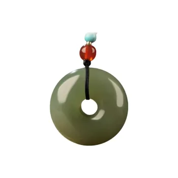 GOLDFISH ALLEY Pendants Green Jade Unisex