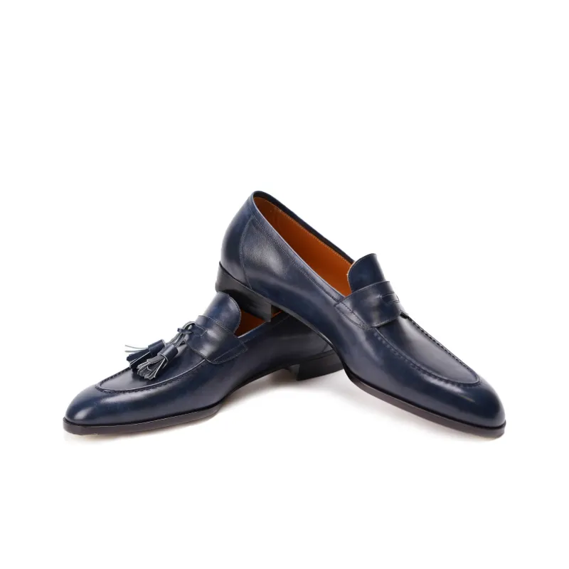 Kitamachi Loafers Men Khaki Brown/Peacock Blue/Inkstone Black/Denim Blue/Cherry Red/Glazed Black-16