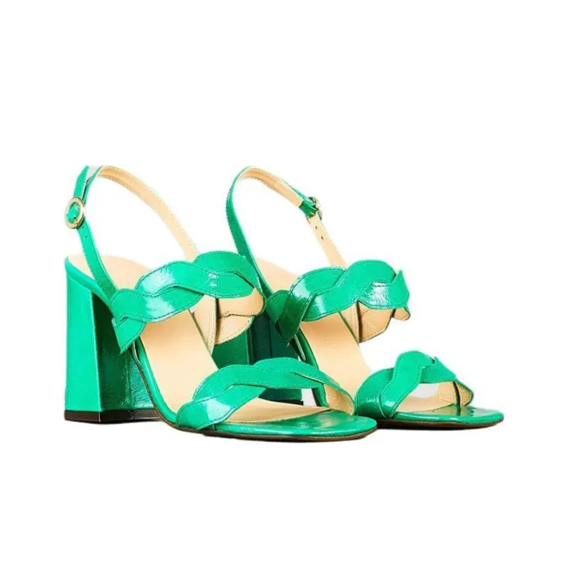 Tila March Rhea 95mm Block Heel Sandals-2