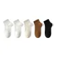 5 Pack (White *1+Cream *1+Ecru *1+Medium Coffee *1+Black *1)