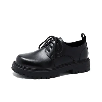 Romon Men's Casual Shoes Men Low Top Black/Brown