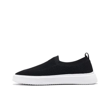 JOSINY Canvas Shoes Men Low Top Black