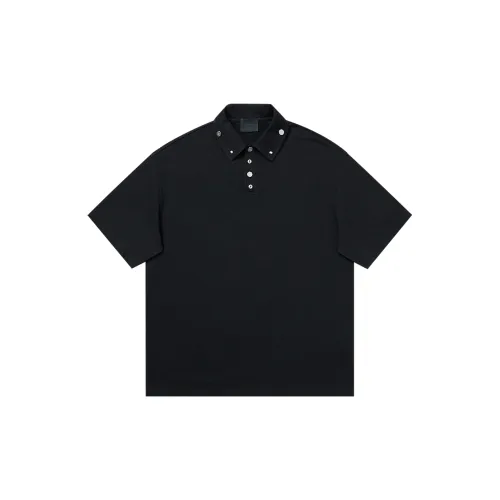 CHINISM Polo Shirts Unisex Black