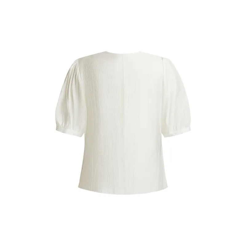 THE SEA LIFE Shirt Women's White Apricot-1