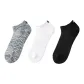 Black, White, Gray-Ankle Socks