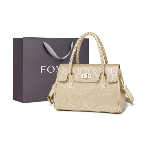 FOXER Handbags Gold