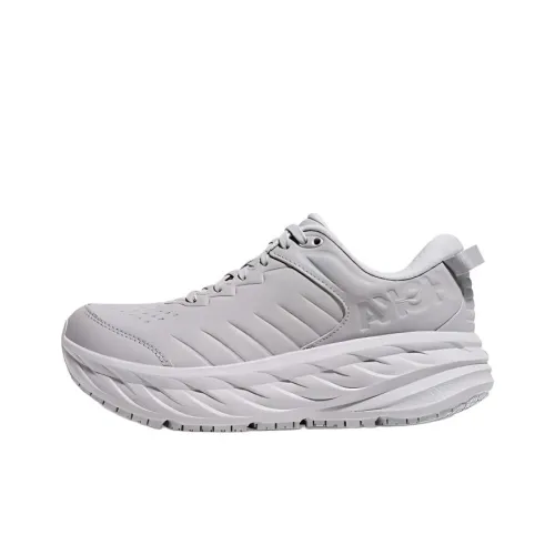 HOKA Bondi SR Leather Sneakers