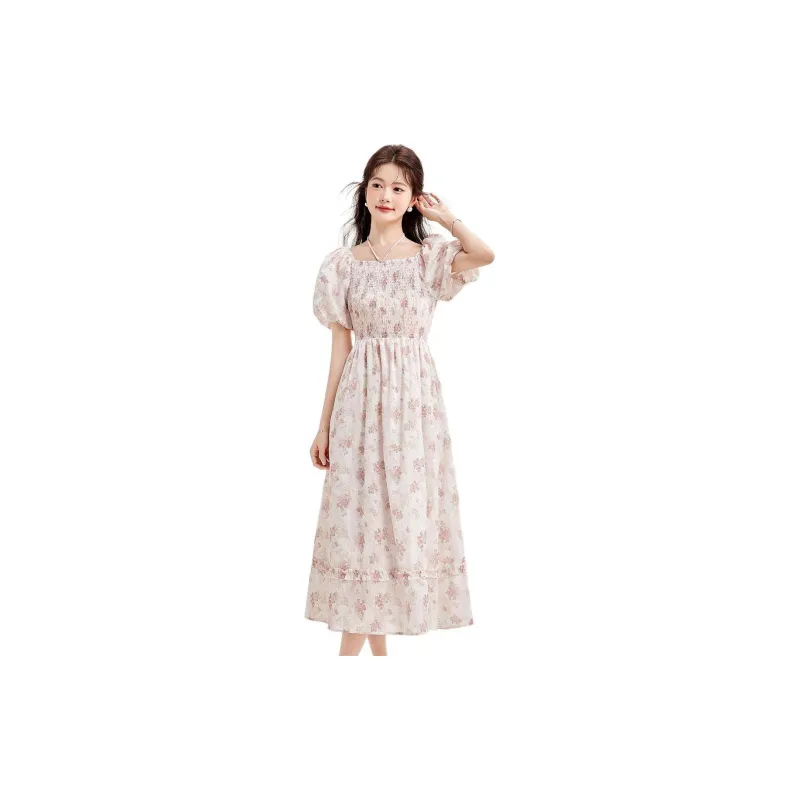 Emodues Short Sleeved Dress Women's-7