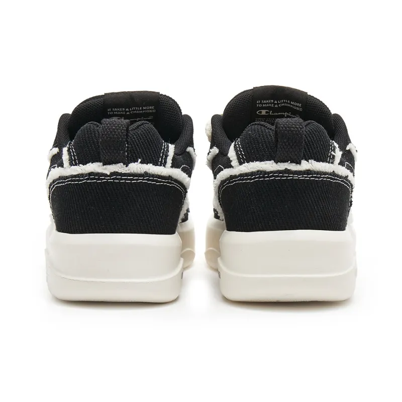 Champion Broken Splicing Skateboard Shoes Women's Black-3