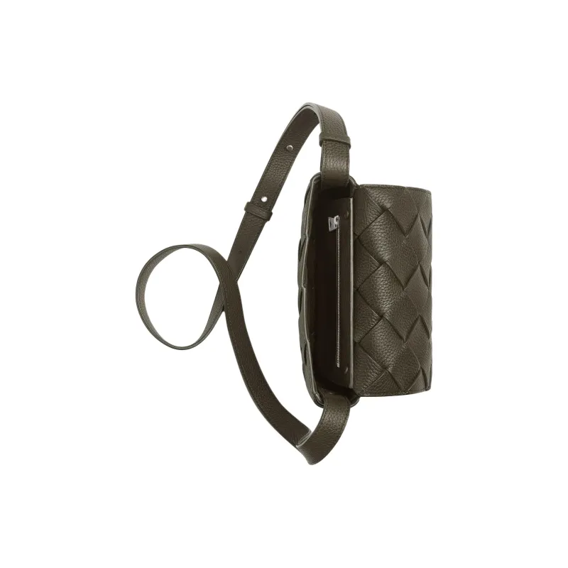 Bottega Veneta Diago Intreccio Crossbody Bag-4