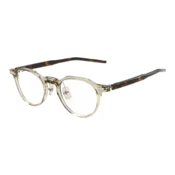Four Nines Plate Frame Oval Eyeglass Frames Unisex Tortoiseshell