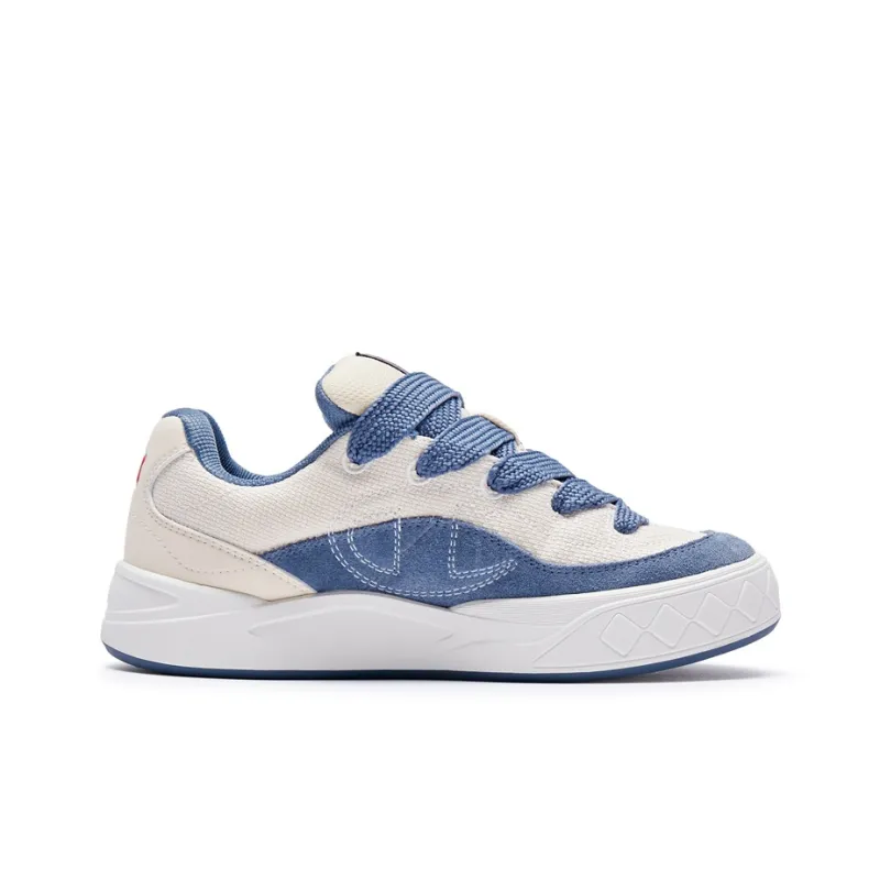 Champion Campus Skateboard Shoes Unisex Light Bone/Vintage Indigo-1