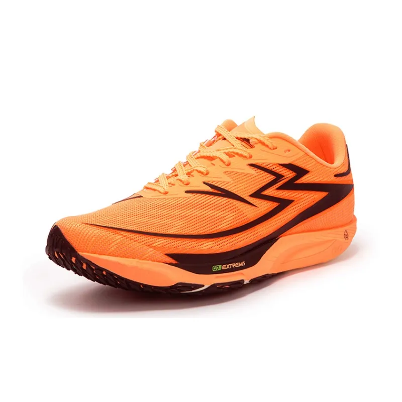 361° Cushioning Anti-Slip Wear-Resistant Breathability Low-Top Running Shoes Unisex Cream Peach Red-1