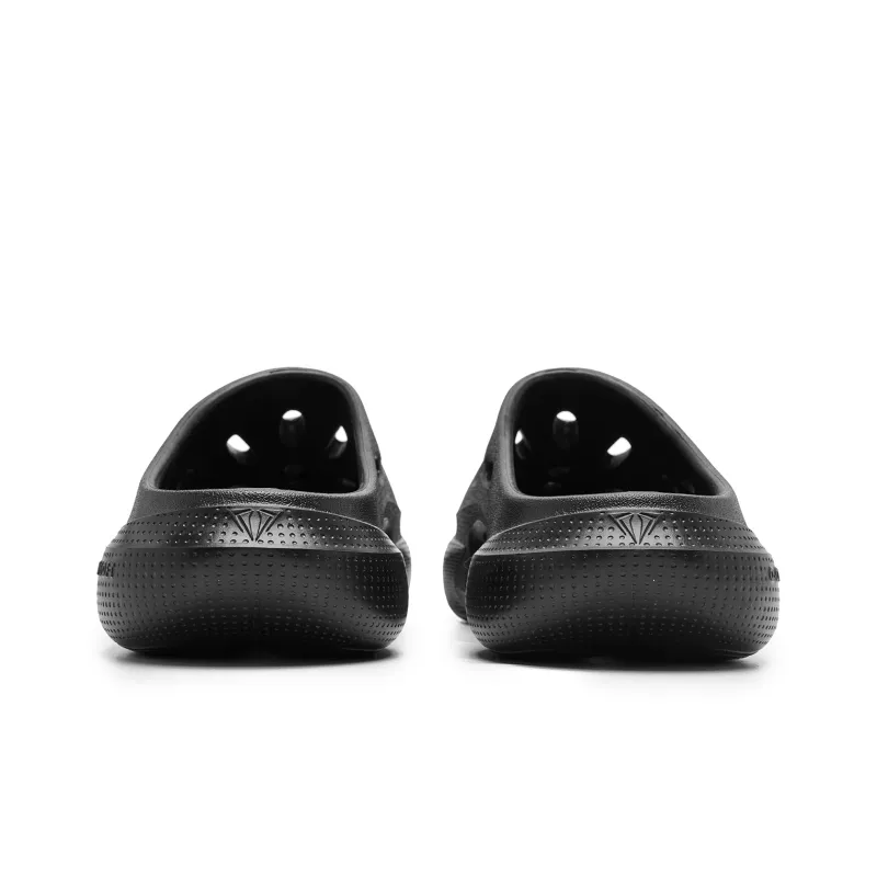 QIAODAN Poison Tooth Slippers Clogs Women's Black-5