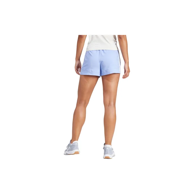 Adidas Pacer Training Woven Shorts Sports Shorts Women's Light Blue-1