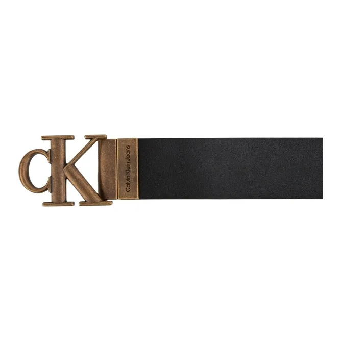 CALVIN KLEIN Cow Leather Belts Men's Width  3.5cm-2