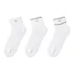 White (Small Clogo)-Medium Simple Socks