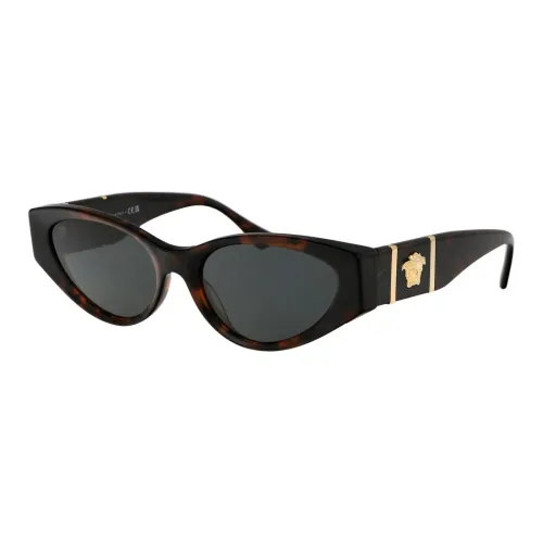 VERSACE Cat Eye Sunglasses Women's Tortoiseshell