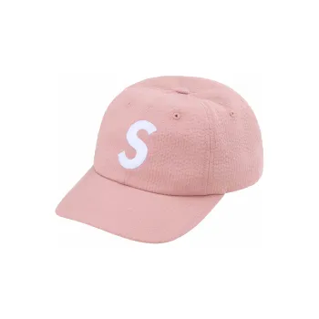 Supreme Cotton Baseball Caps Unisex Pink