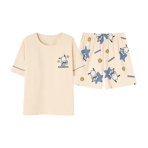 The Story Of The Flower Season Pajama Set Women's Ecru