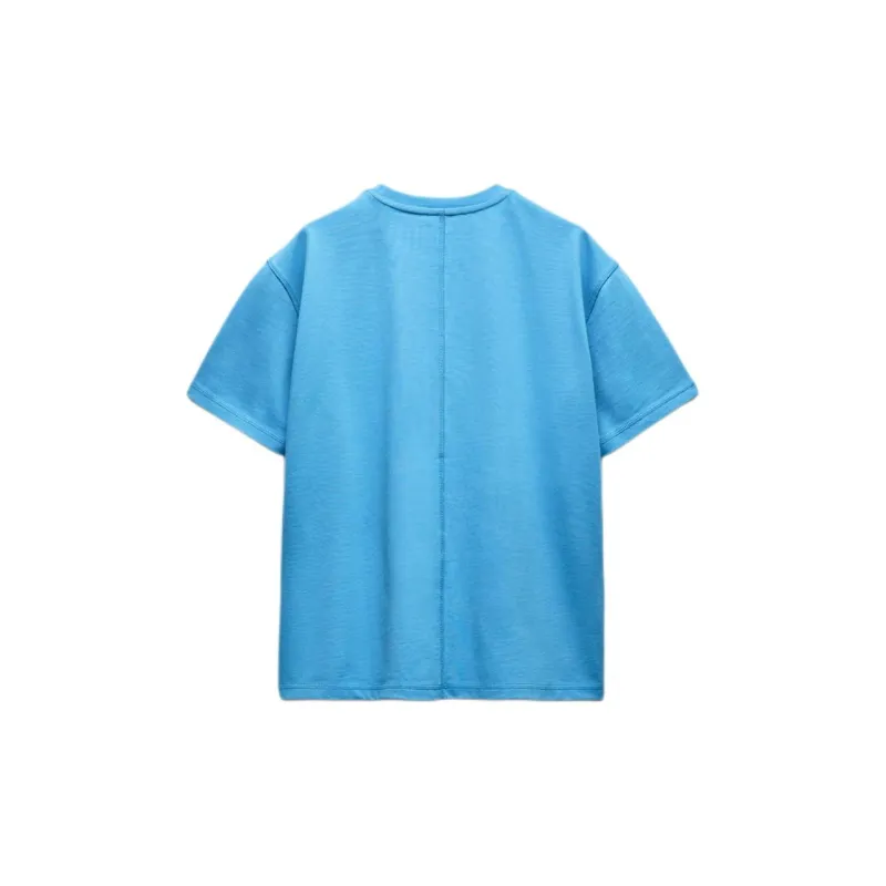 ZARA T-Shirt Women's Light Blue-1
