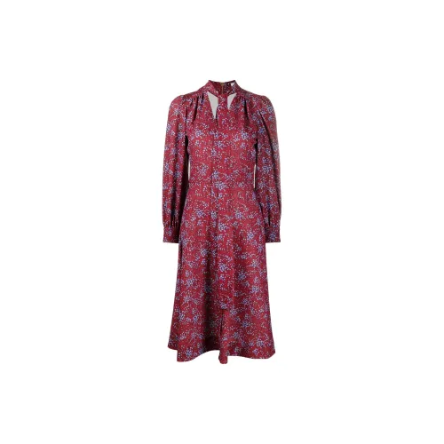 See By Chloe Long-Sleeved Dresses Women's Red