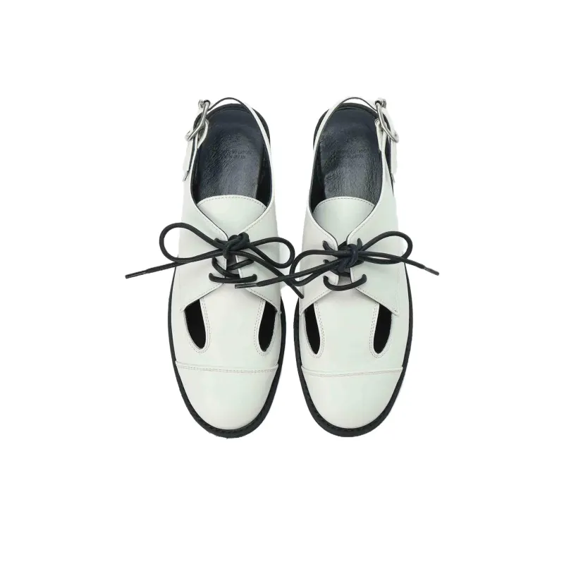 Yohji Yamamoto Casual Single Shoes Women's White-4