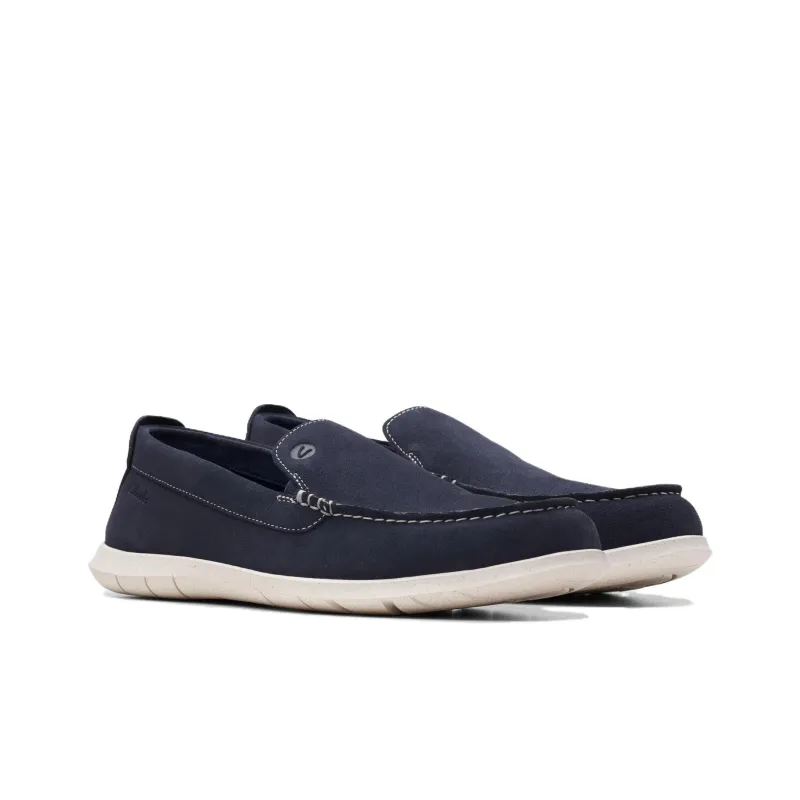 Clarks Flexway Step Suede Loafers-2