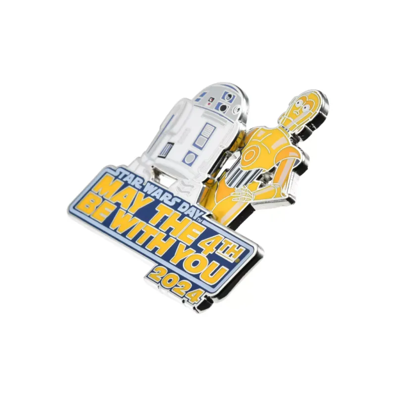 Disney Star Wars R2 D2 And C 3PO Badges-3