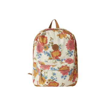O'Neill 100% Cotton Canvas Backpack Women's Multicolor
