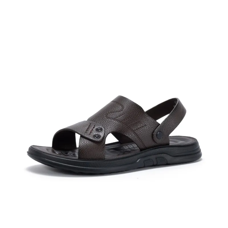 JOSINY Beach Sandals Men Brown-1