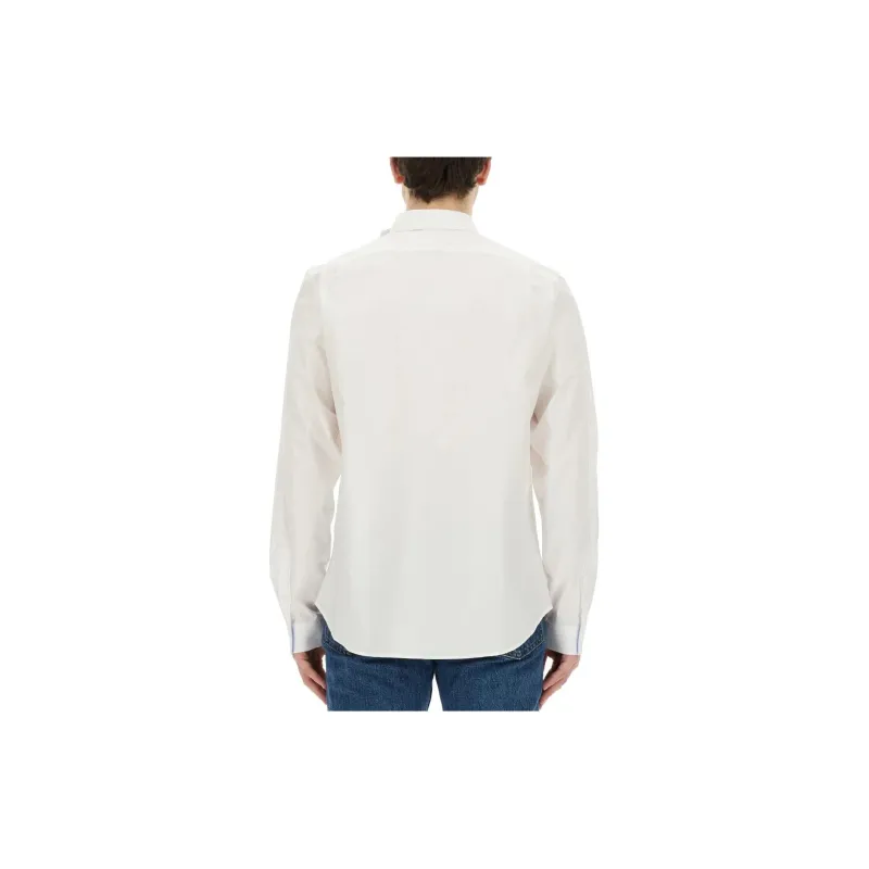 PS By Paul Smith Zebra Embroidered Long Sleeved Shirt-1