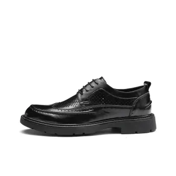 FIRS Dress Shoes Men Low Top Black/Brown