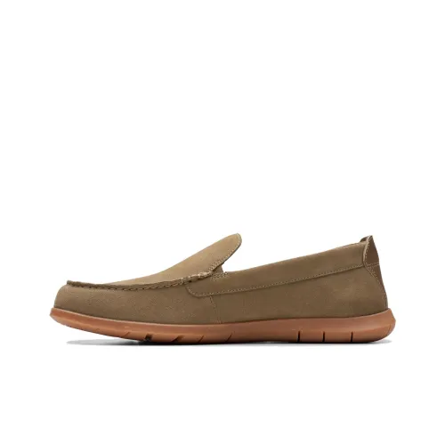 Clarks Loafers Men Olive