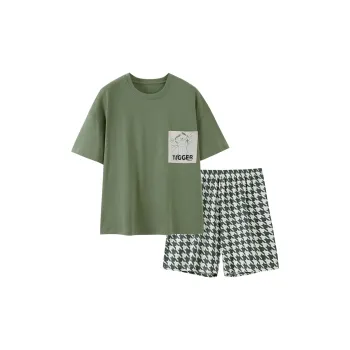 The Story Of The Flower Season Pajama Set Women's Ocean Green